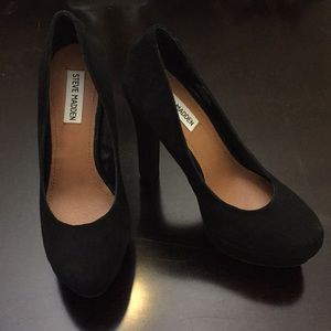 Steve Madden Black Heels